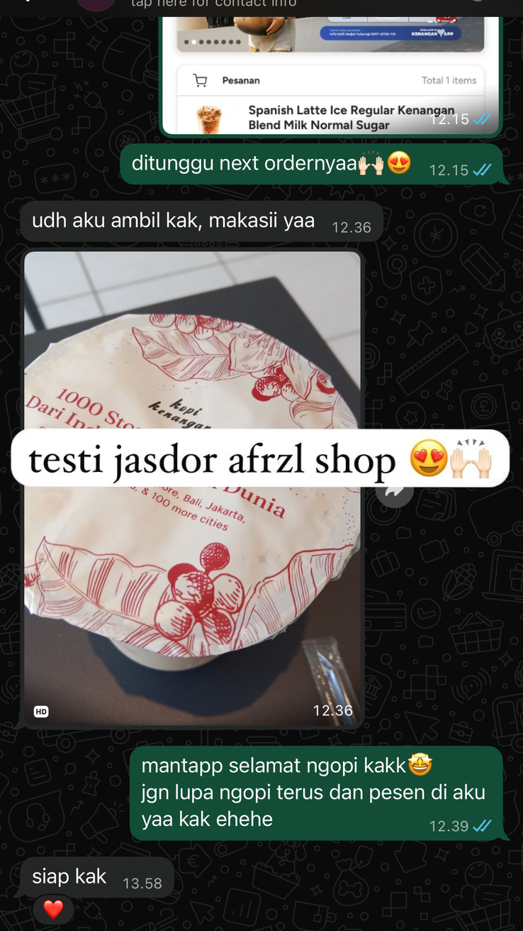 Testimoni pelanggan flappyyu.store