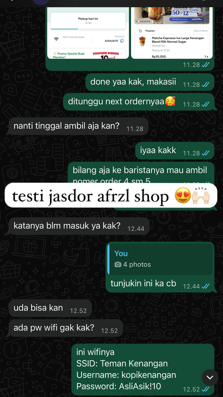 Testimoni pelanggan flappyyu.store