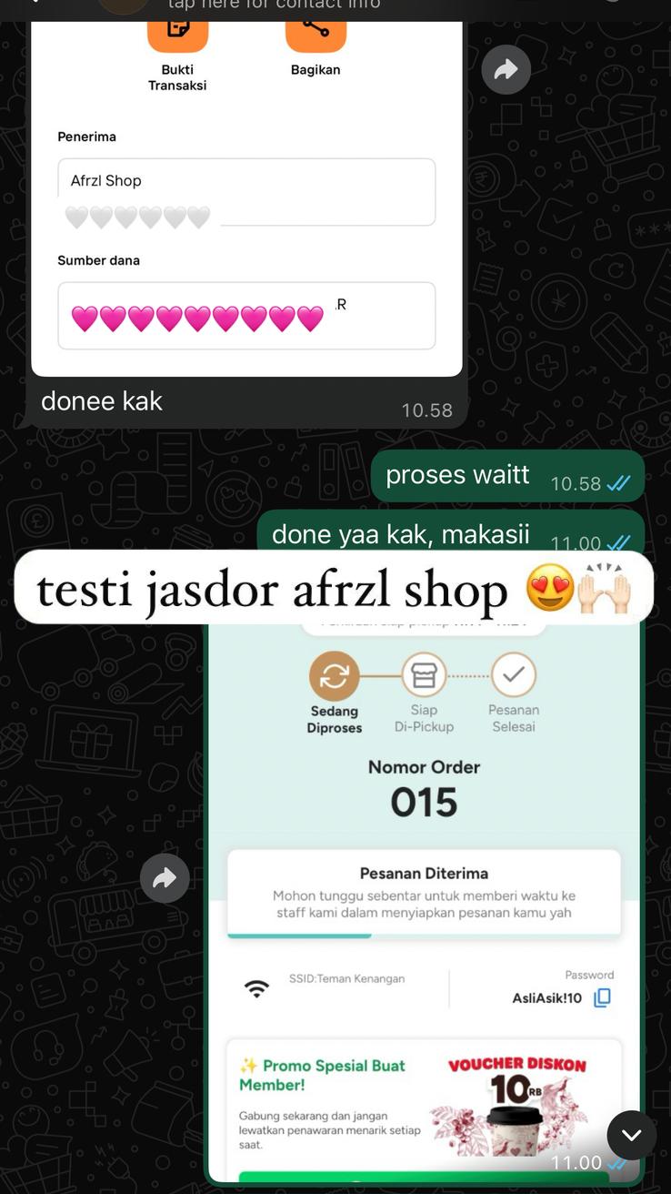 Testimoni pelanggan flappyyu.store