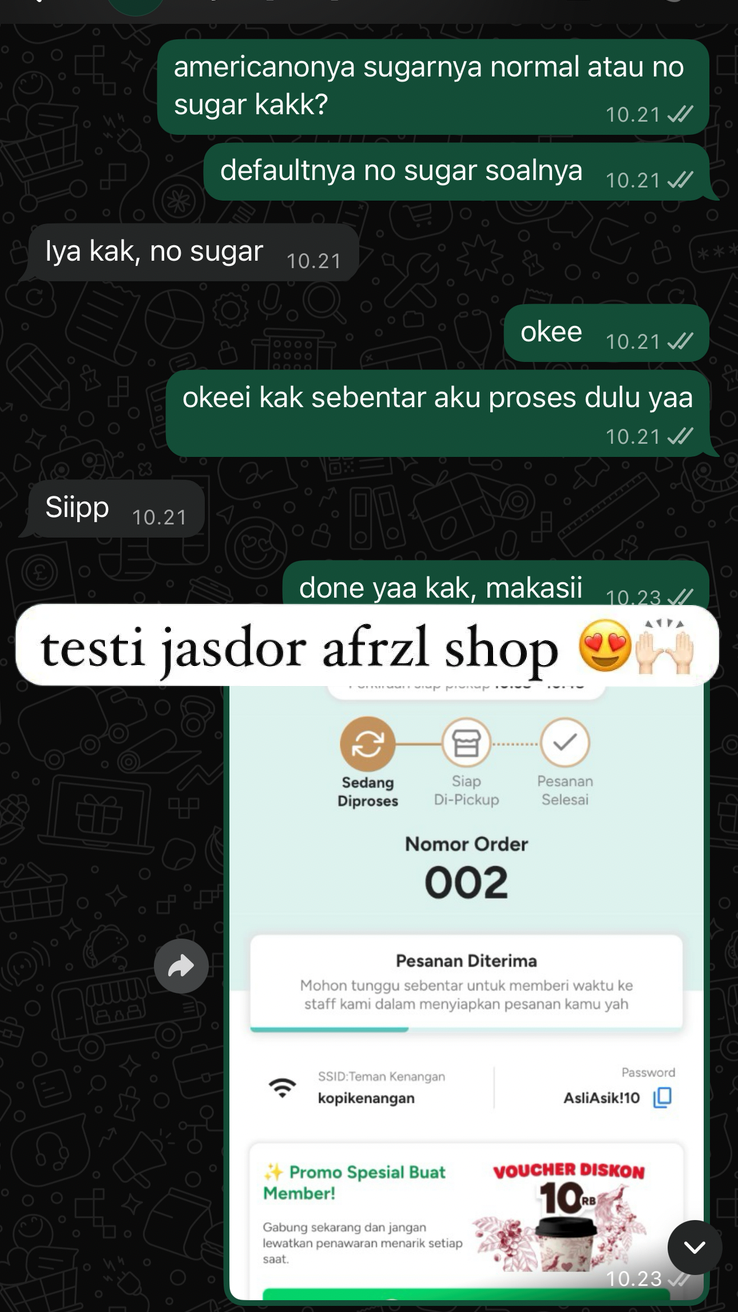 Testimoni pelanggan flappyyu.store