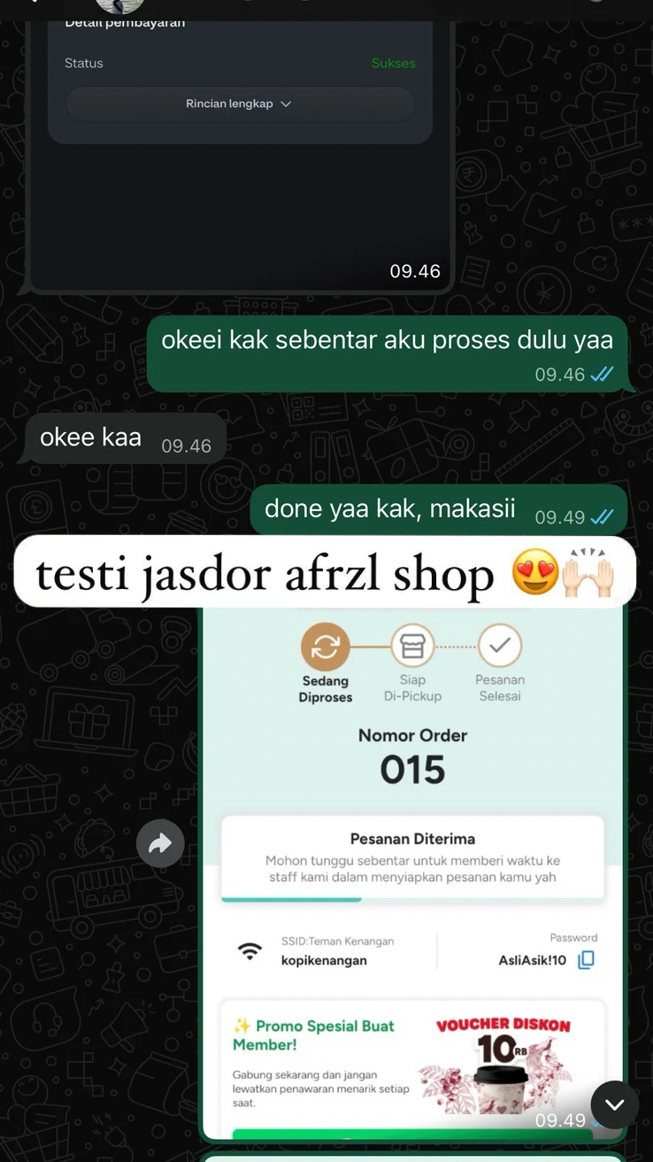 Testimoni pelanggan flappyyu.store